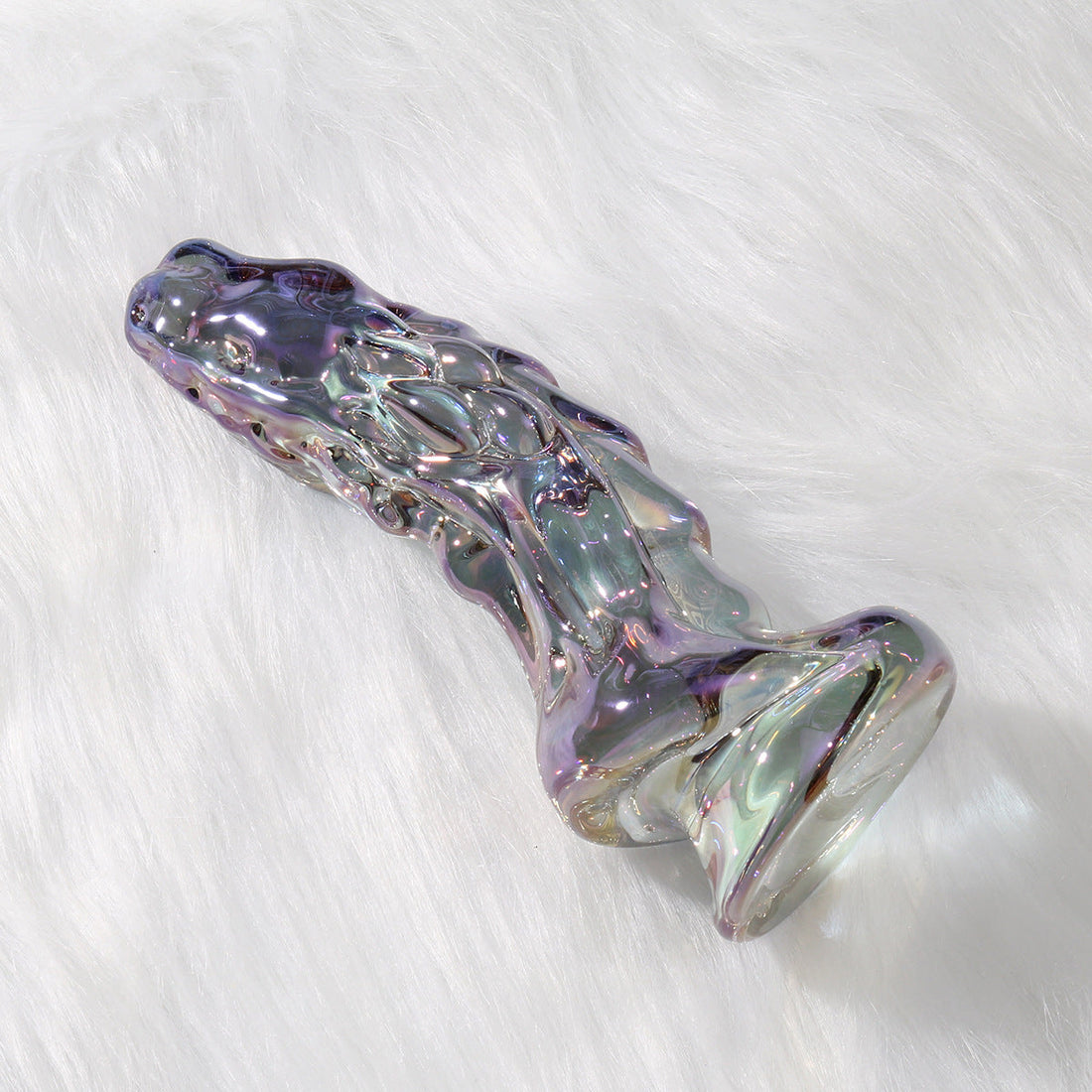 Gode Dragon Fantasy en Verre Texturé 16 cm