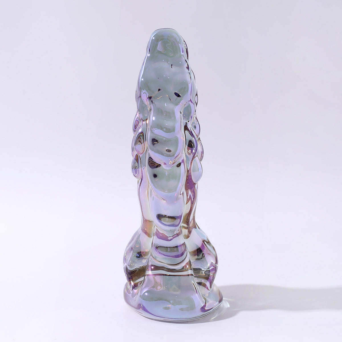 Gode Dragon Fantasy en Verre Texturé 16 cm