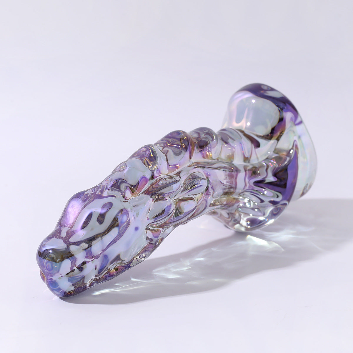 Gode Dragon Fantasy en Verre Texturé 16 cm
