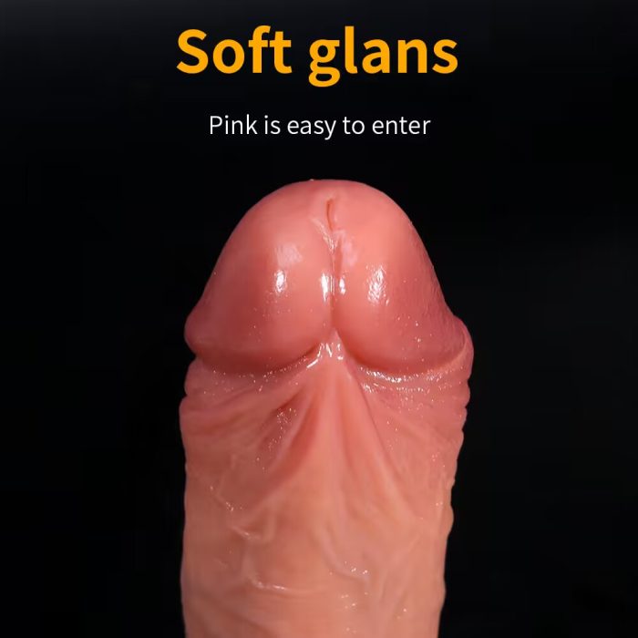 Gode Realiste Mou De 27CM Avec Testicules
