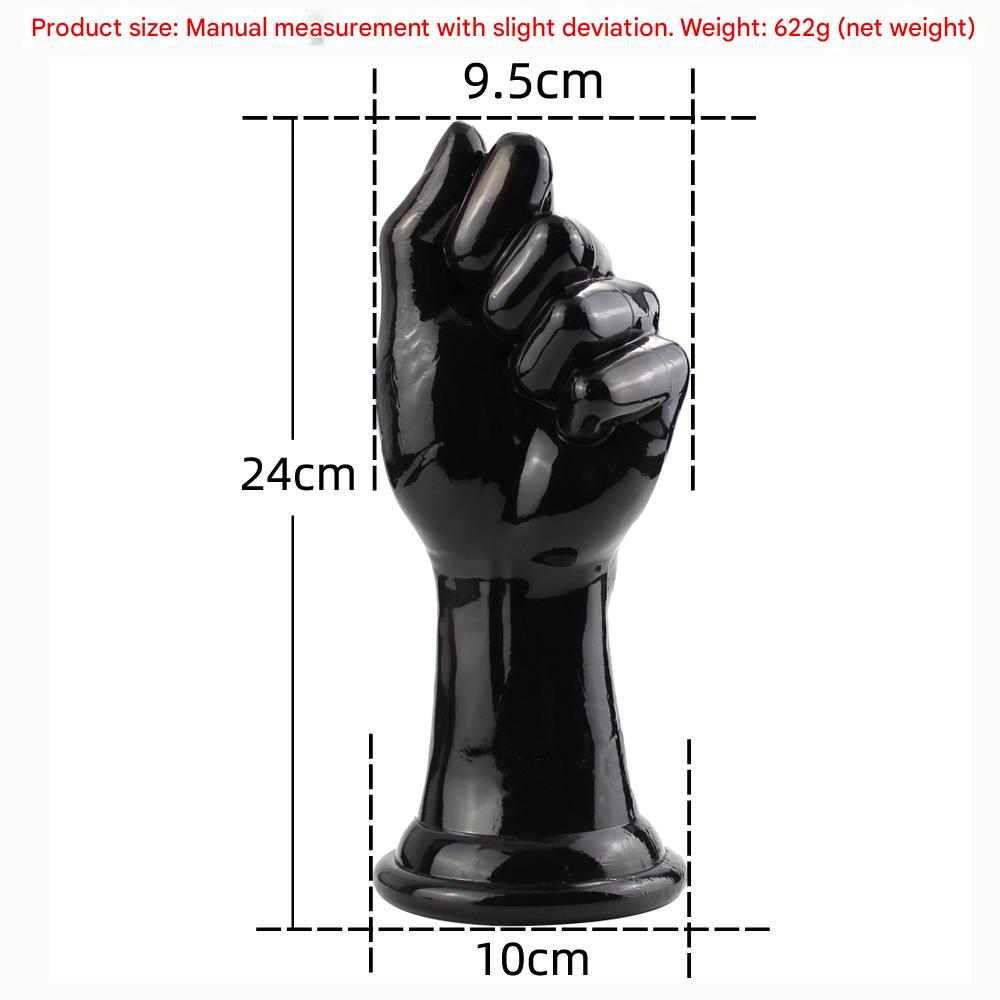 24 CM Transparent Souple Gode Main Fist