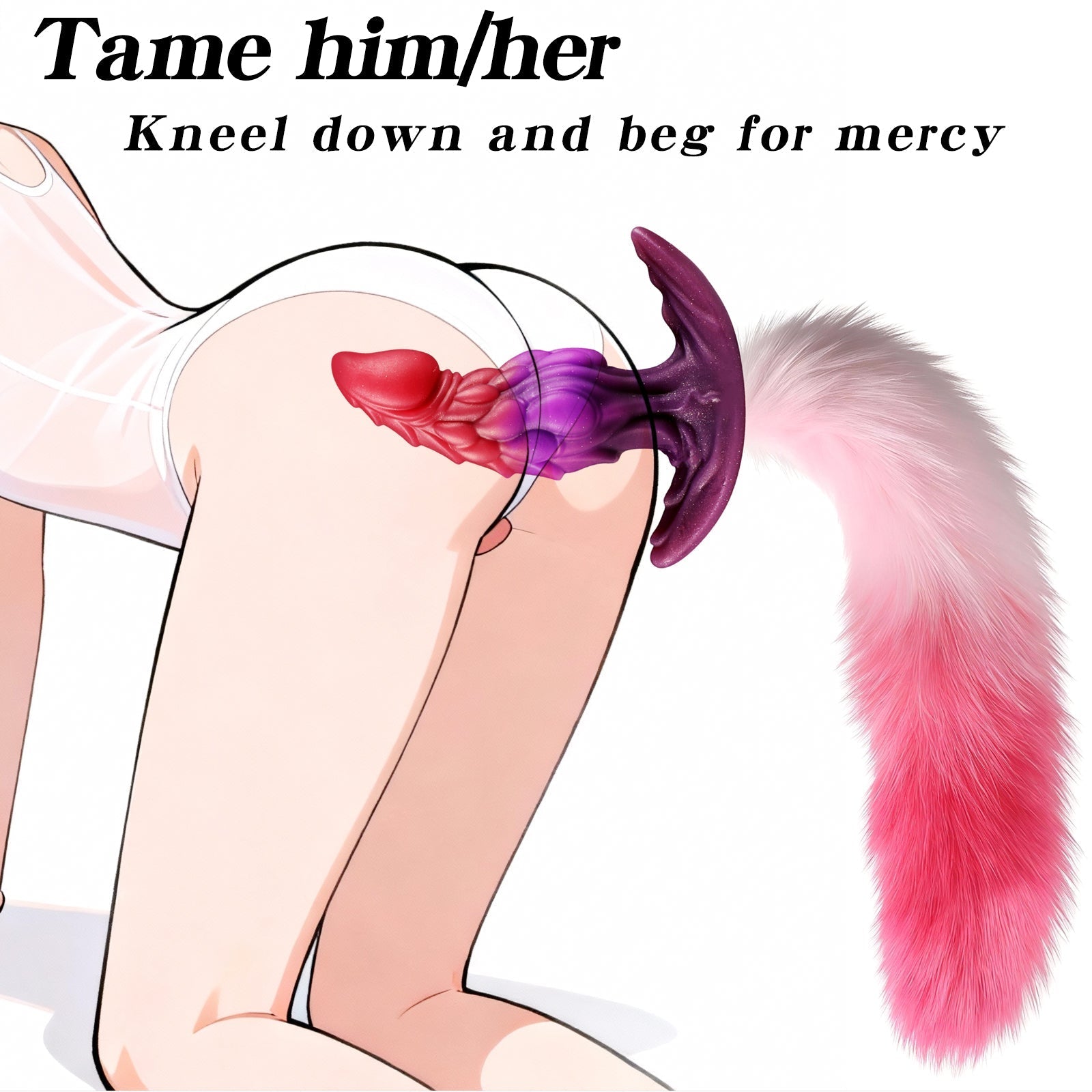 Jeux de Rôle Fantasy Dragon Plug Anal Queue