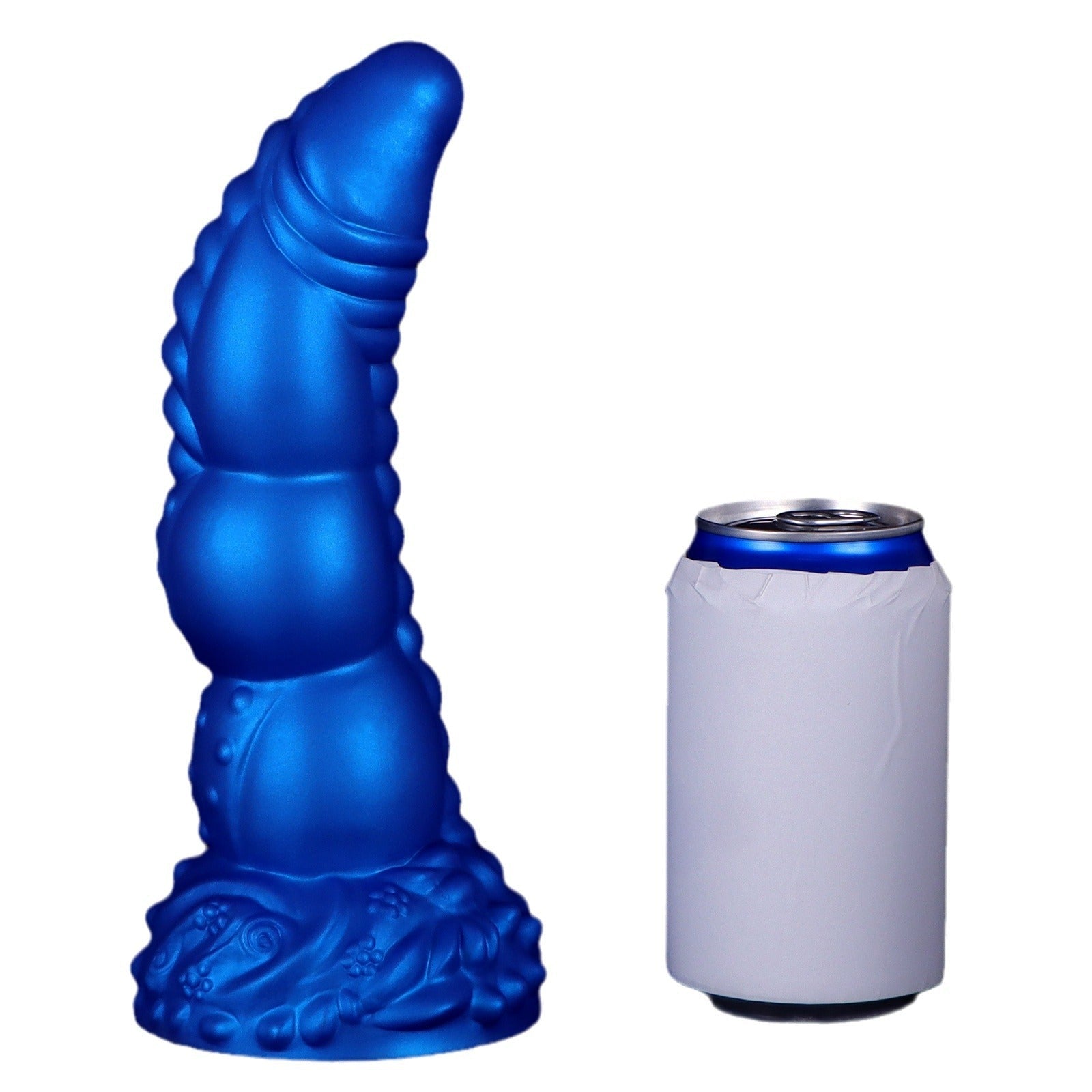 Gode Monstre Aquatique Courbé Point G en Silicone