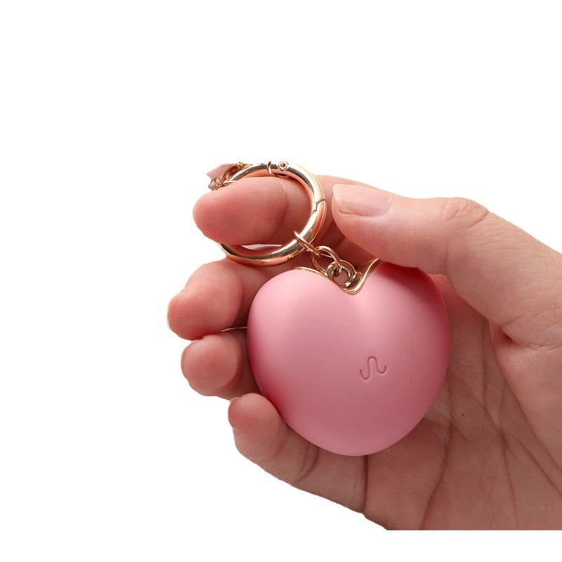 Mini Vibromasseur Discret APP Rose Cœur