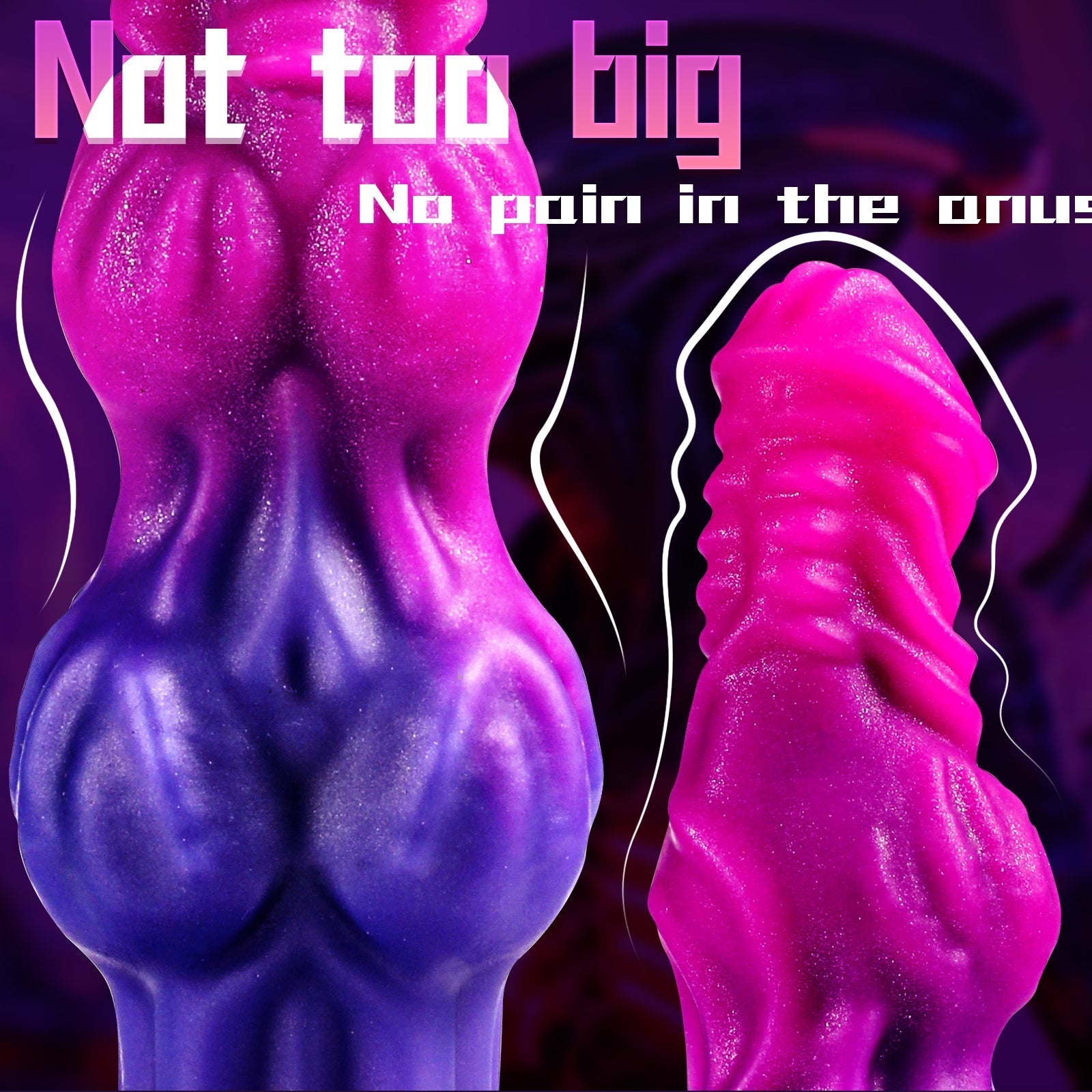 Souple Double Nœud Kit de Plug Anal