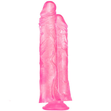 27 Cm Gros Gode Double Pénétration Jelly