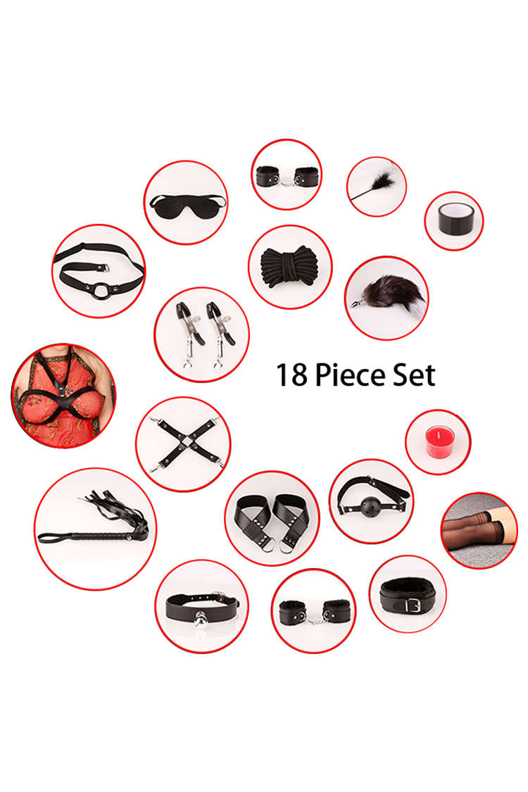 Kit de Bondage Ultime 12 / 15 / 18 Pièces
