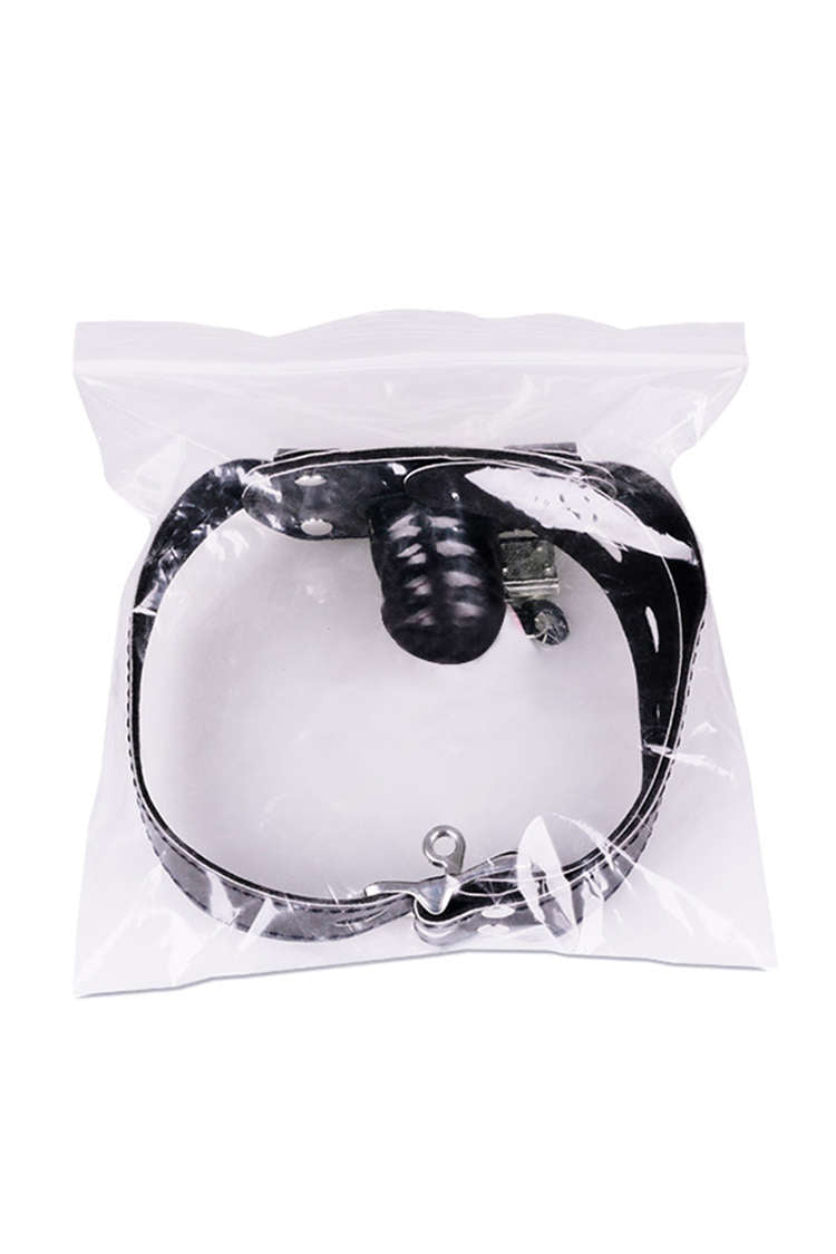 Bâillon Gode Noir BDSM Petit Diametre
