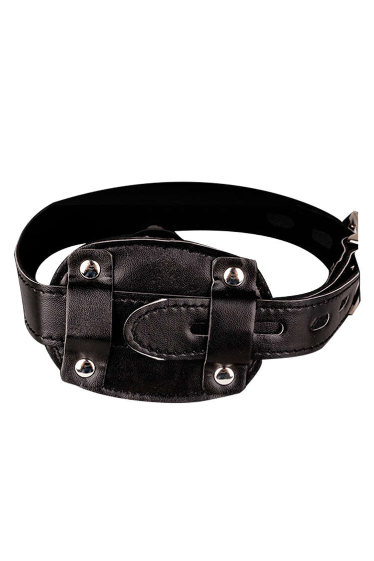 Bâillon Gode Noir BDSM Petit Diametre