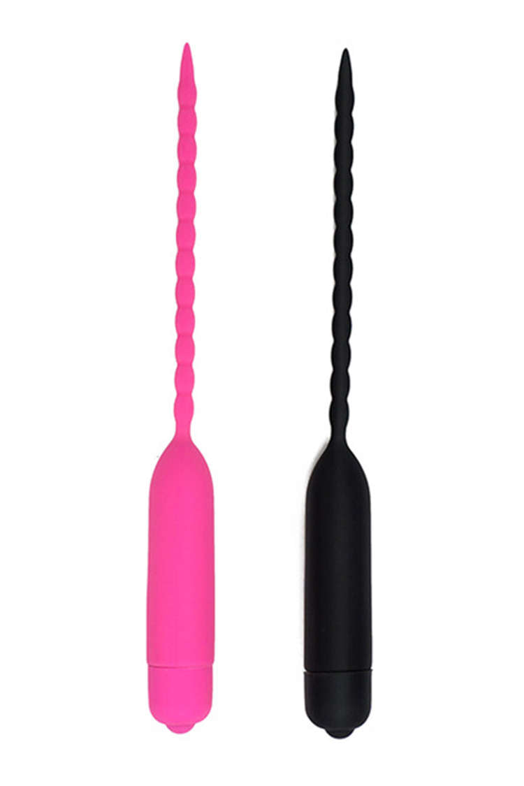Dilateur Urétral Électrique Vibrant avec Plug Pénien