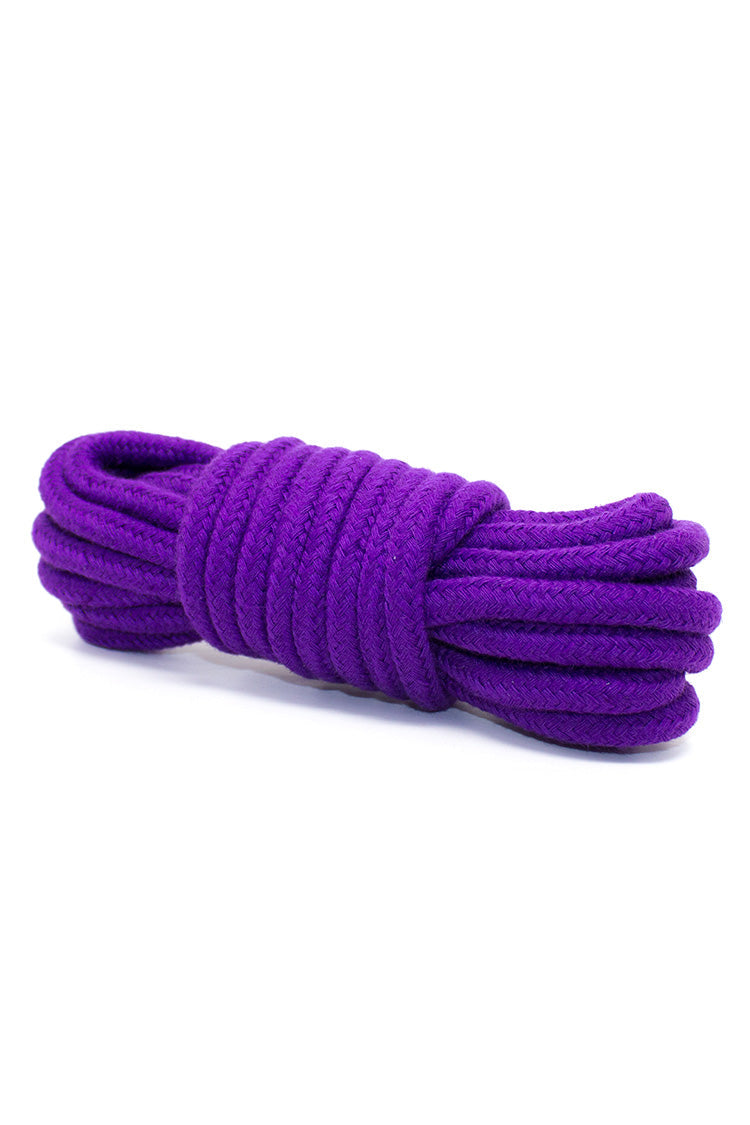 Violet Peluche 7 Pièces BDSM Bondage Kit