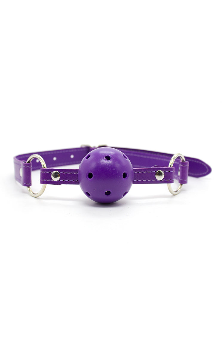 Violet Peluche 7 Pièces BDSM Bondage Kit