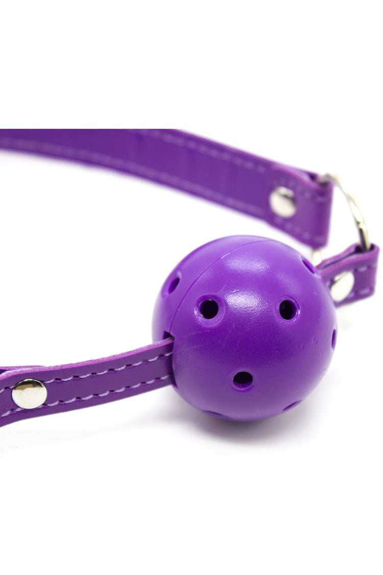Violet Peluche 7 Pièces BDSM Bondage Kit