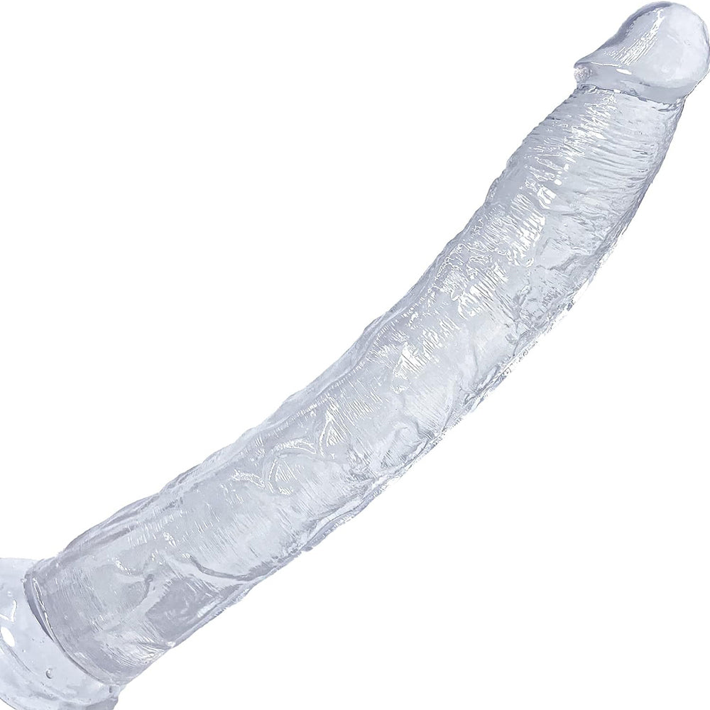 Gode Jelly Transparent Extra Long 34 cm