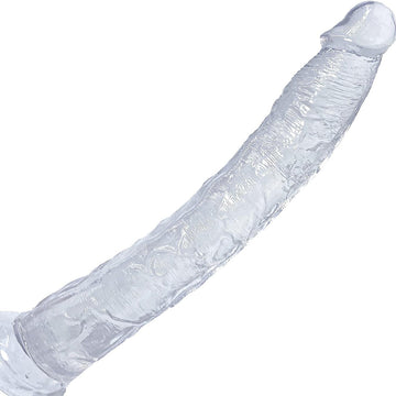Gode Jelly Transparent Extra Long 34 cm