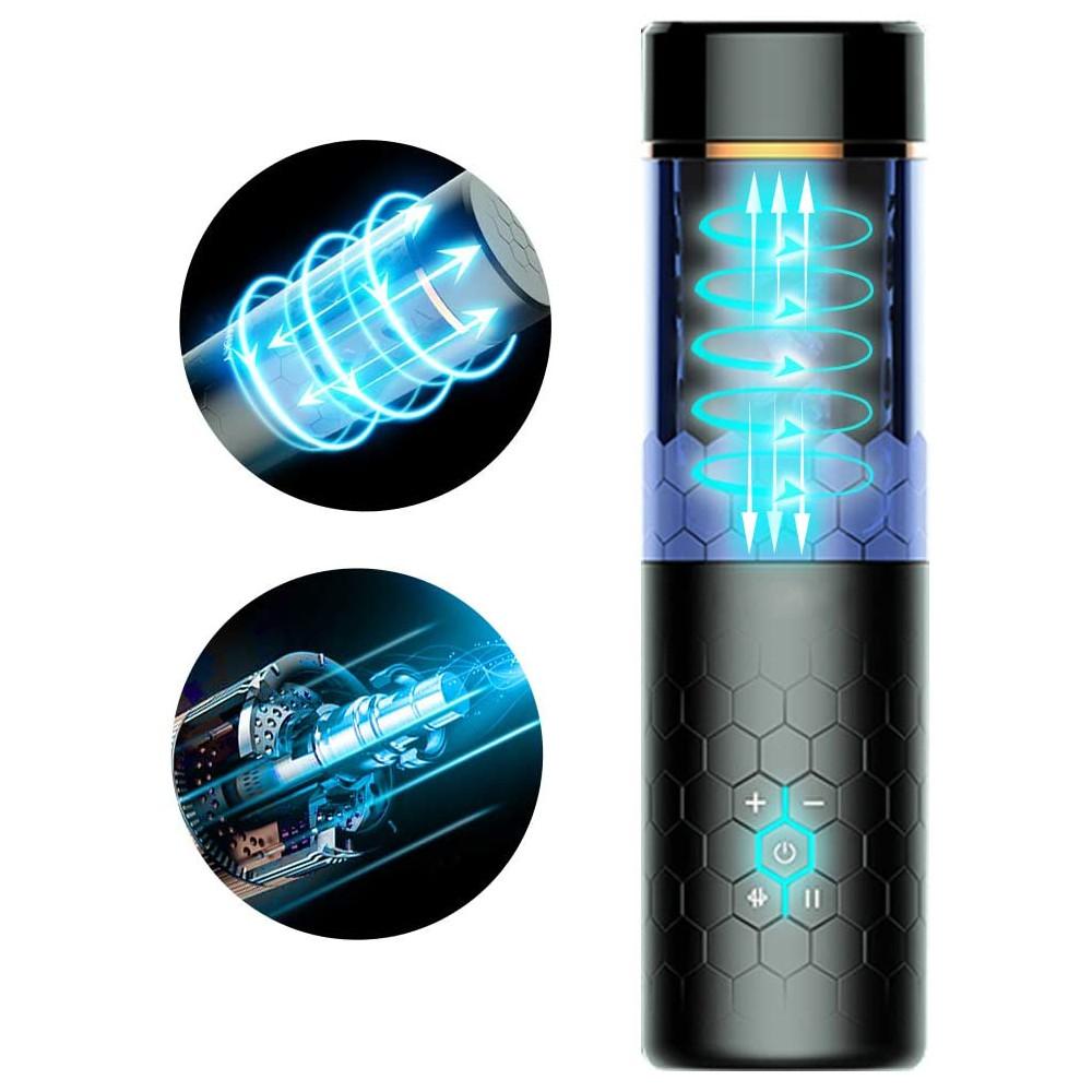 Automatique Mains Libres Rotatif Fellation Masturbateur Pour Homme