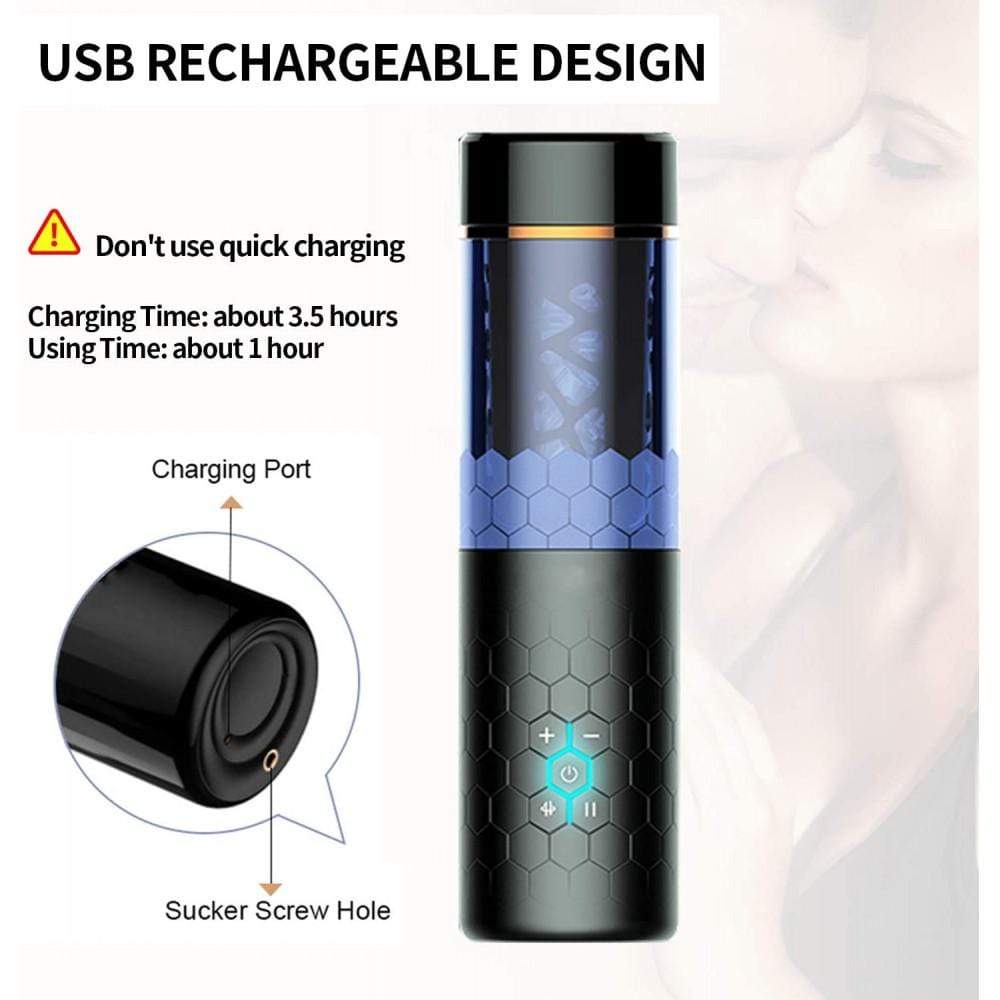 Automatique Mains Libres Rotatif Fellation Masturbateur Pour Homme