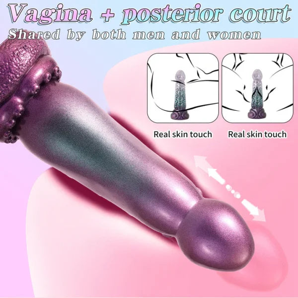 20,5 cm Fantasy Chauffant Vibrant Gode Tentacule