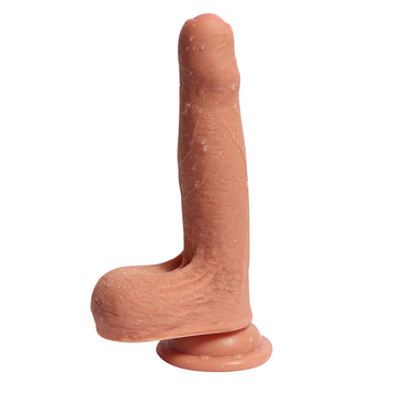 18 CM Non Circoncis Silicone Gode Ultra Réaliste