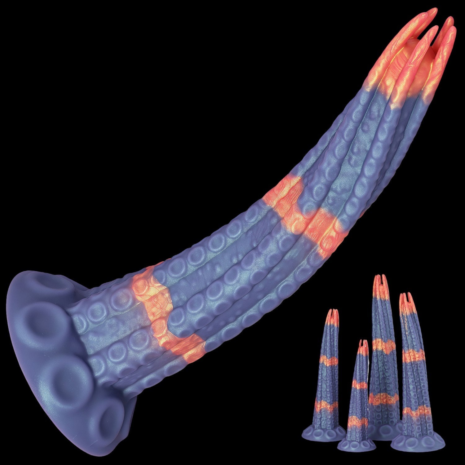 39,5 Cm Gode Tentacule Monstre Géant