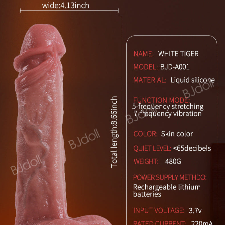 22.5 CM Silicone Realiste Gode Va Et Vient