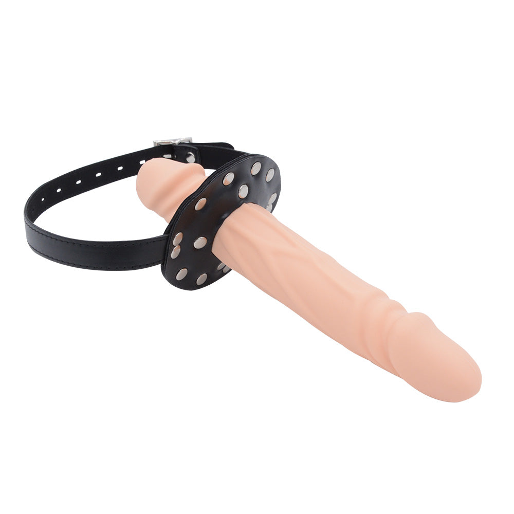 Bâillon Gode BDSM Double Personnalisable pour Bondage