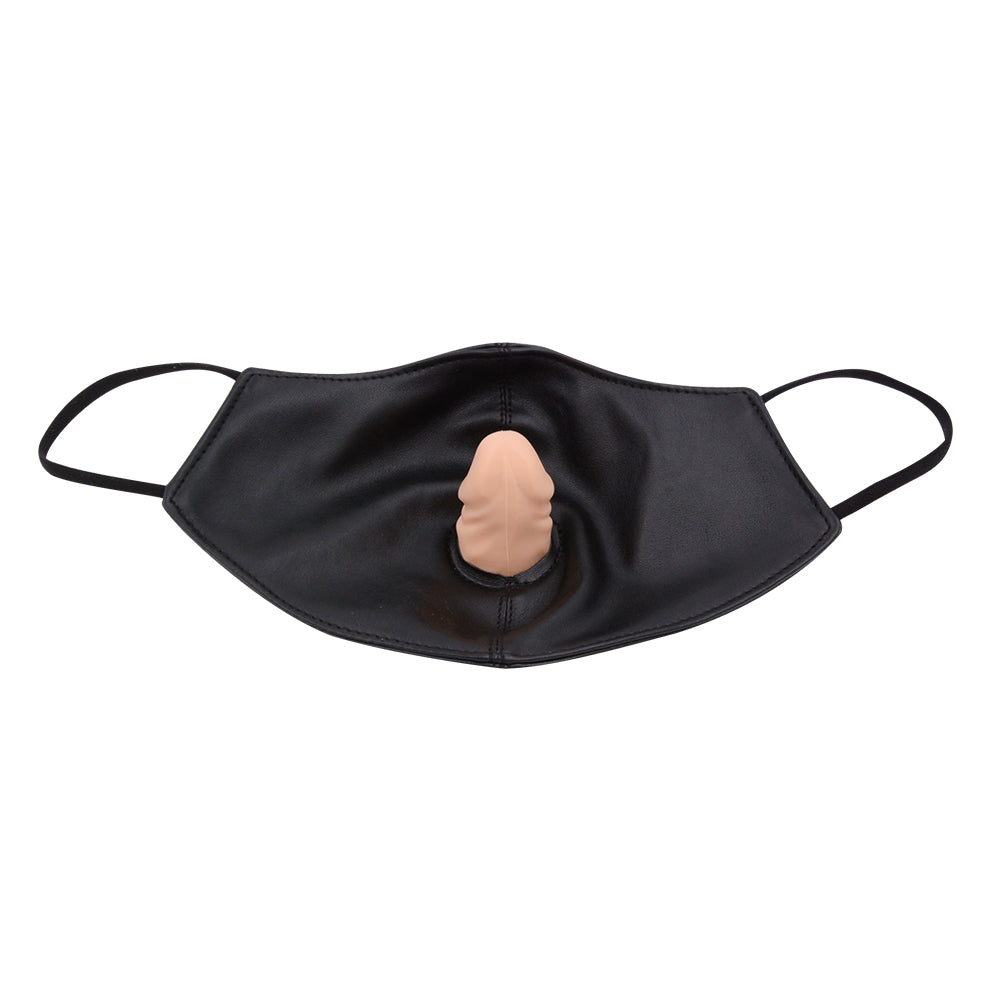 Masque BDSM Bâillon Gode Discret