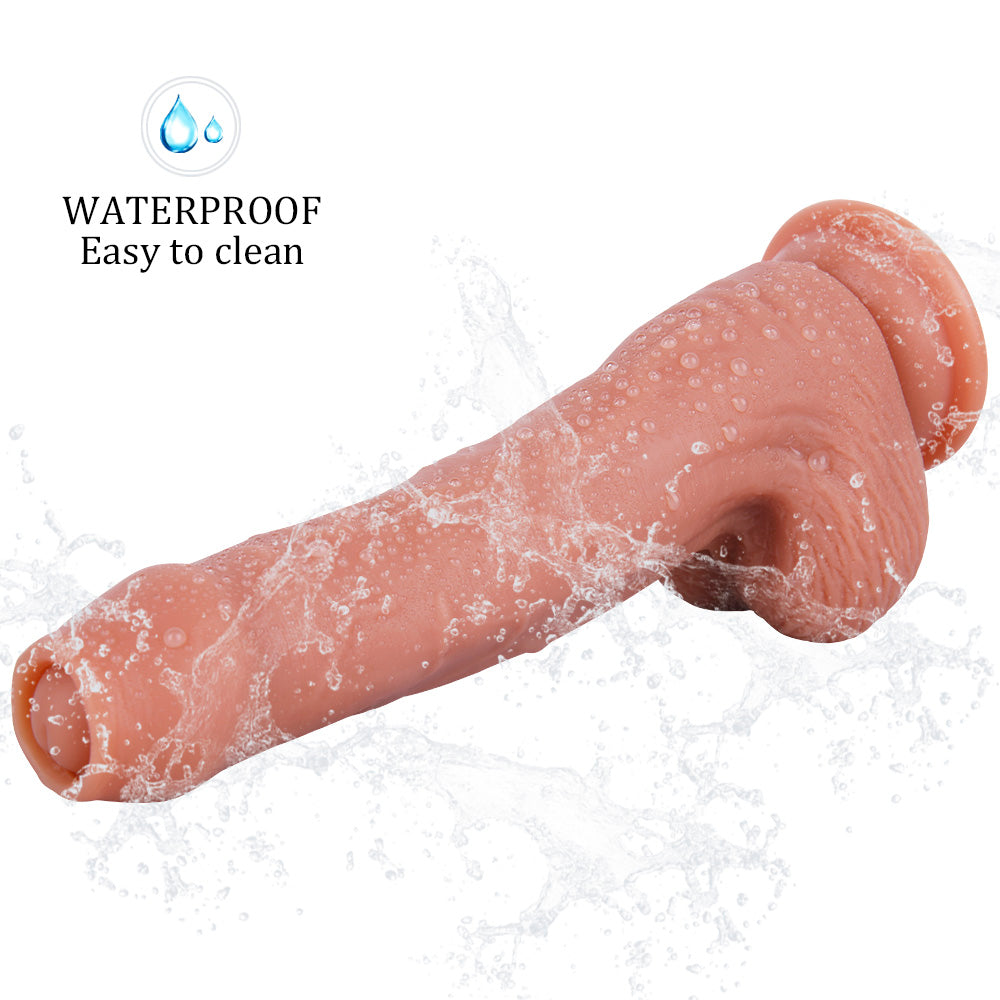 Prepuce 21,5 cm Gode Ceinture Realiste