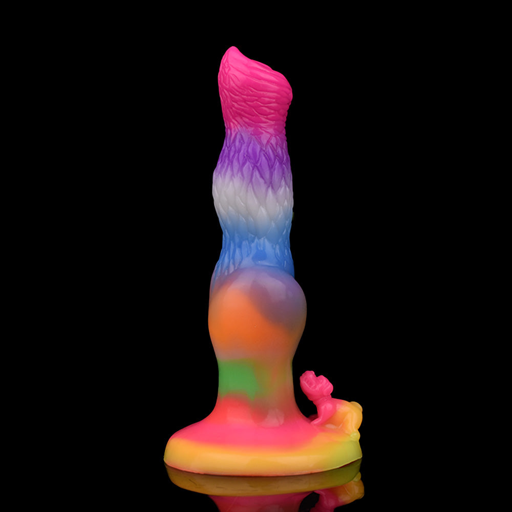 Gode Chien Fantasy Arc-En-Ciel Lumineux 22,5 Cm