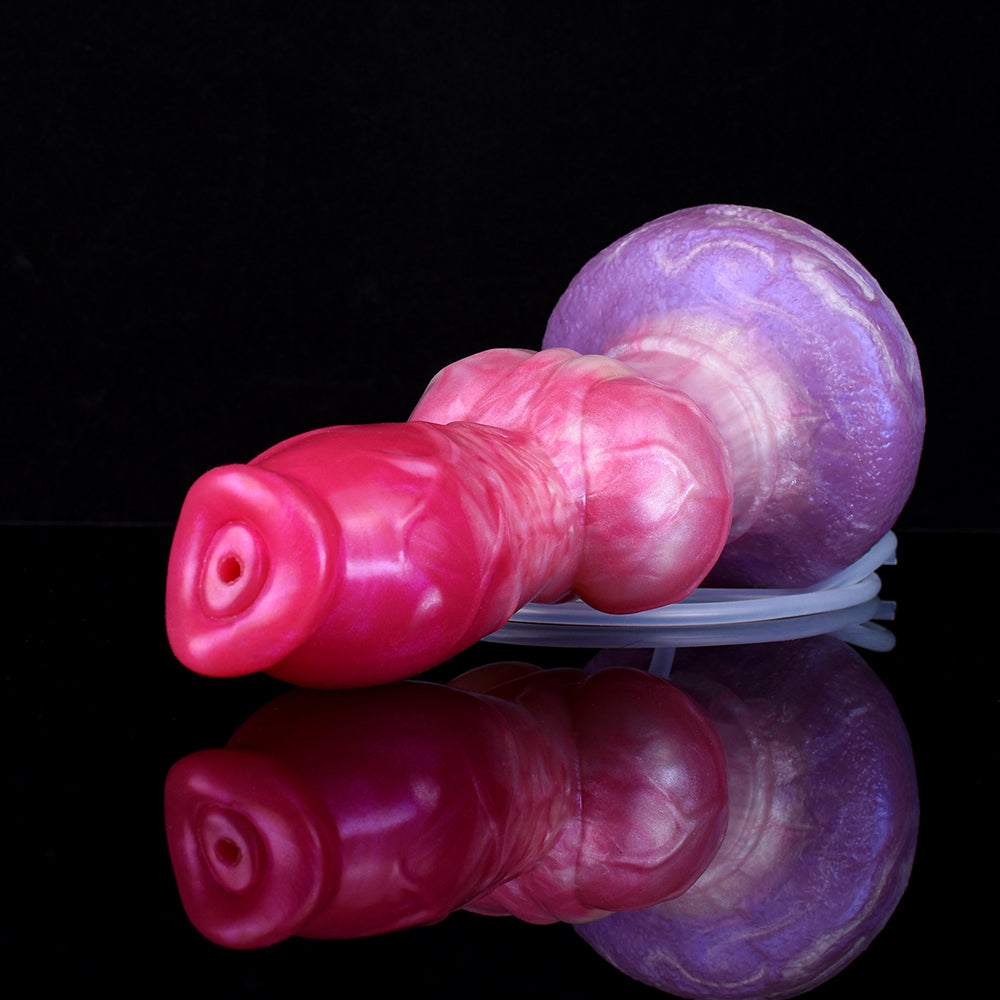 22 Cm Gros Knot Fantasy Gode Éjaculateur Chien