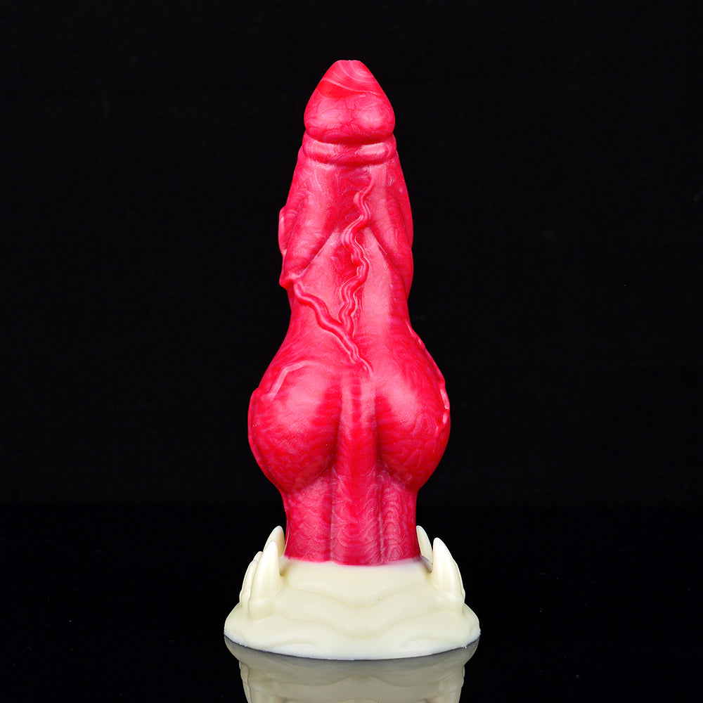 18,6 Cm Gode Chien Fantasy À Pointes En Silicone