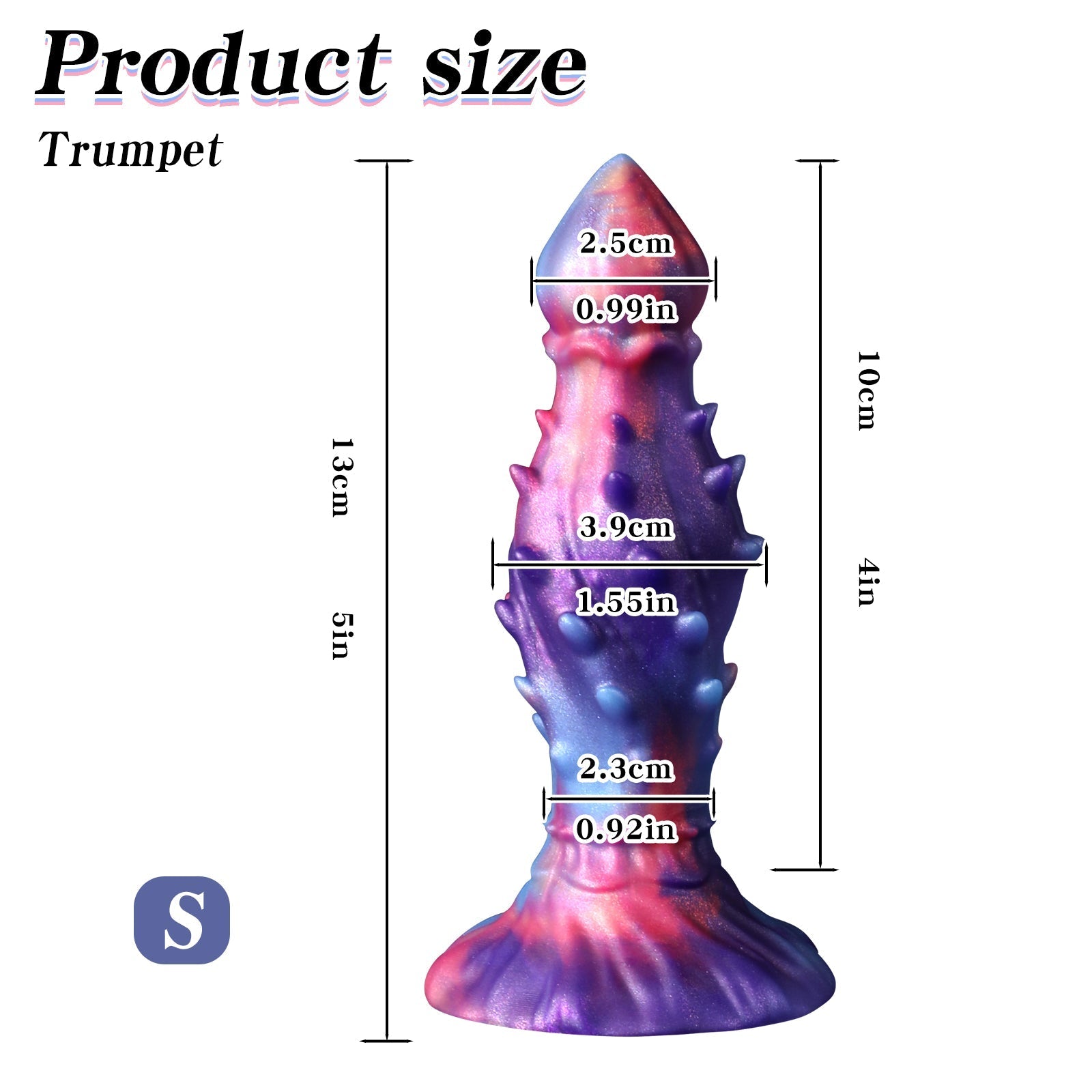 Fantaisie Pointes Gros Plug Anal Gonflable