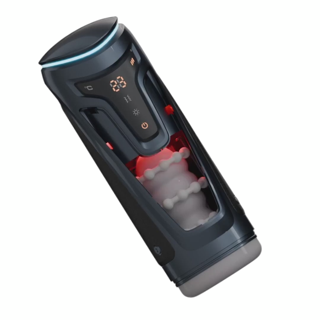 Masturbateur Automatique Chauffant À Va-Et-Vient