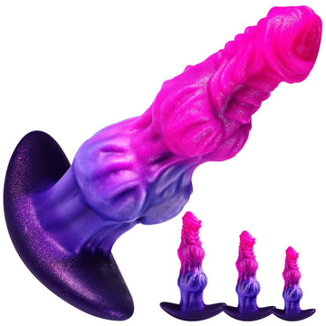 Souple Double Nœud Kit de Plug Anal