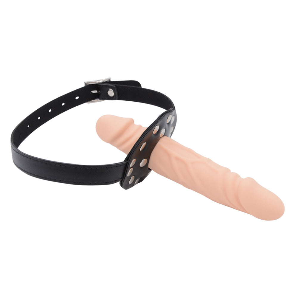 Bâillon Gode BDSM Double Personnalisable pour Bondage