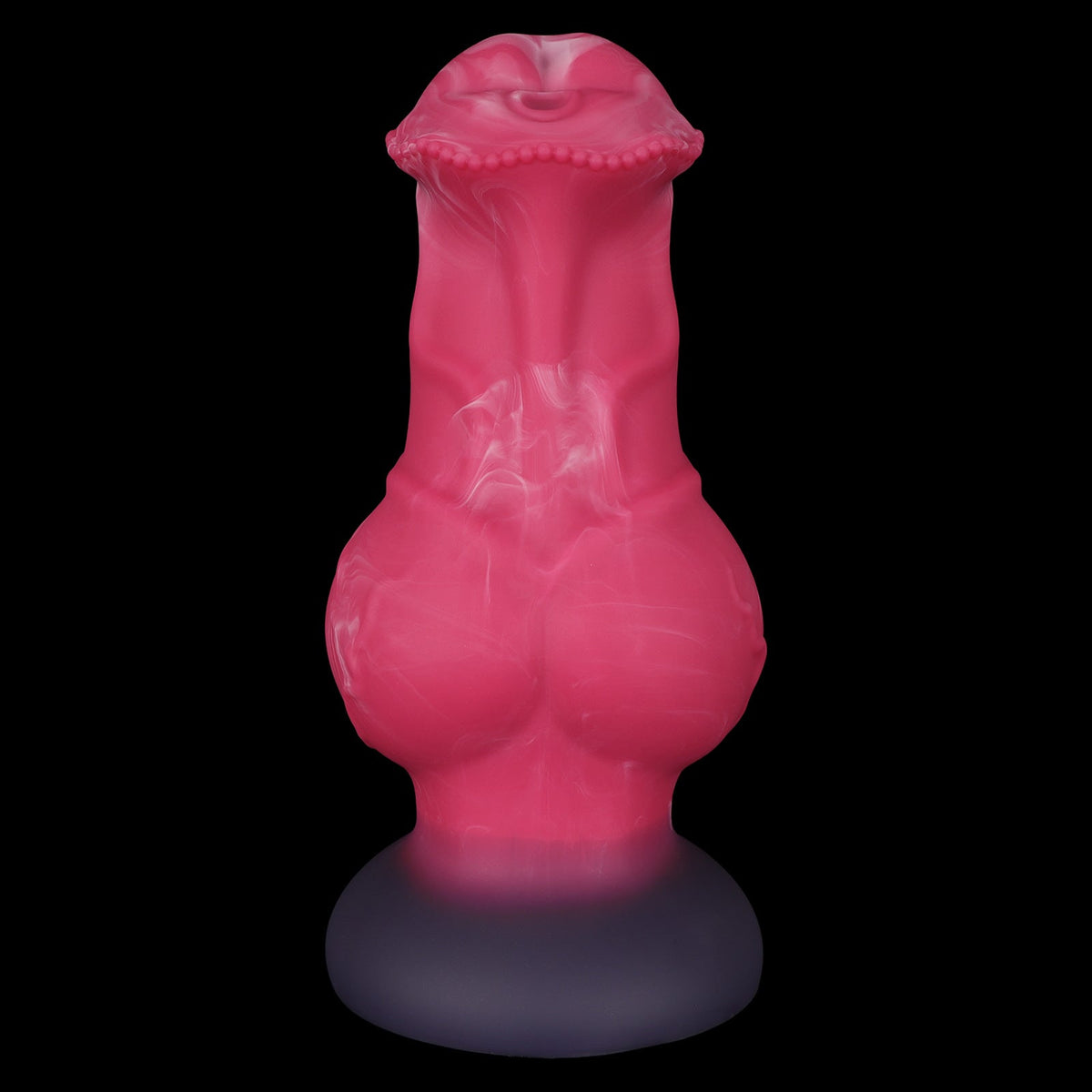 Gode de Cheval XXL Rose Fantaisie à Gros Nœud
