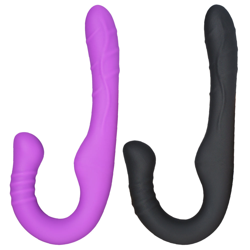 33 Cm Double Gode Ceinture Sans Harnais À Crochet