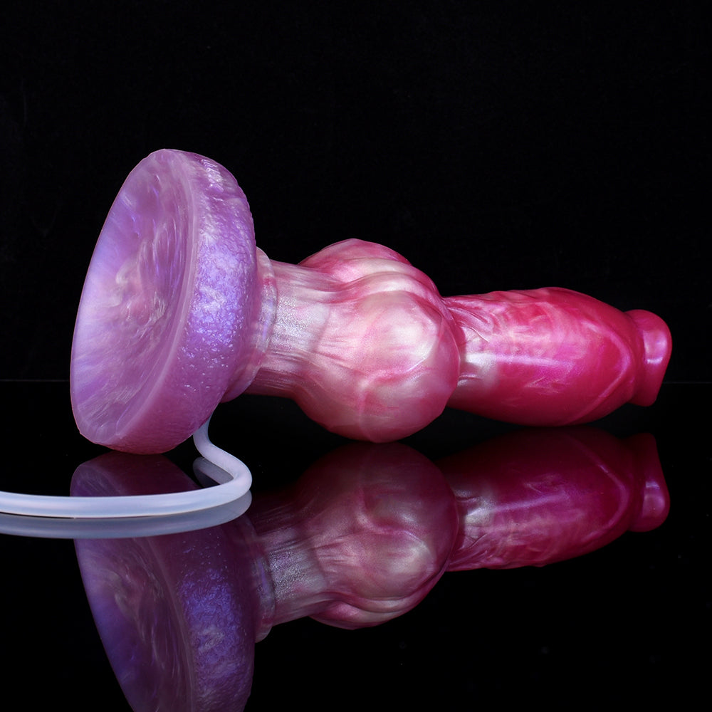 22 Cm Gros Knot Fantasy Gode Éjaculateur Chien