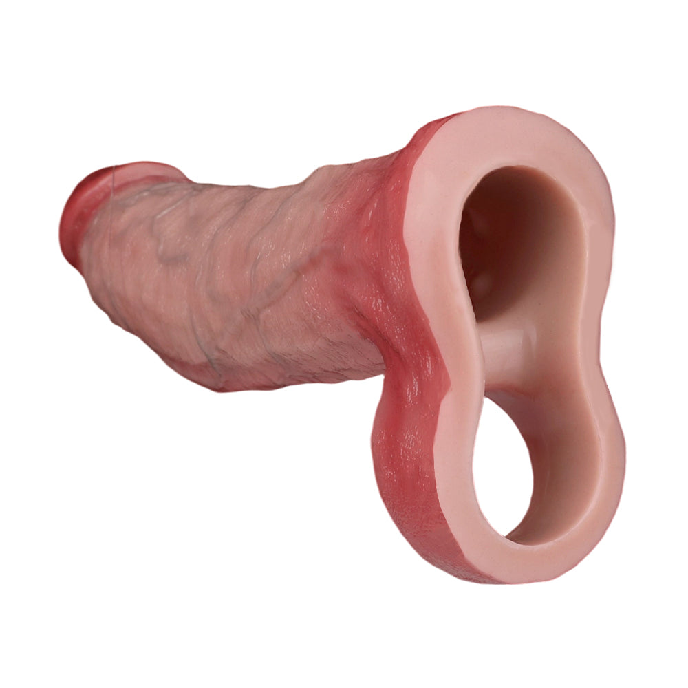 Gaine Pénienne Vibrante Réaliste En Silicone Pour Homme