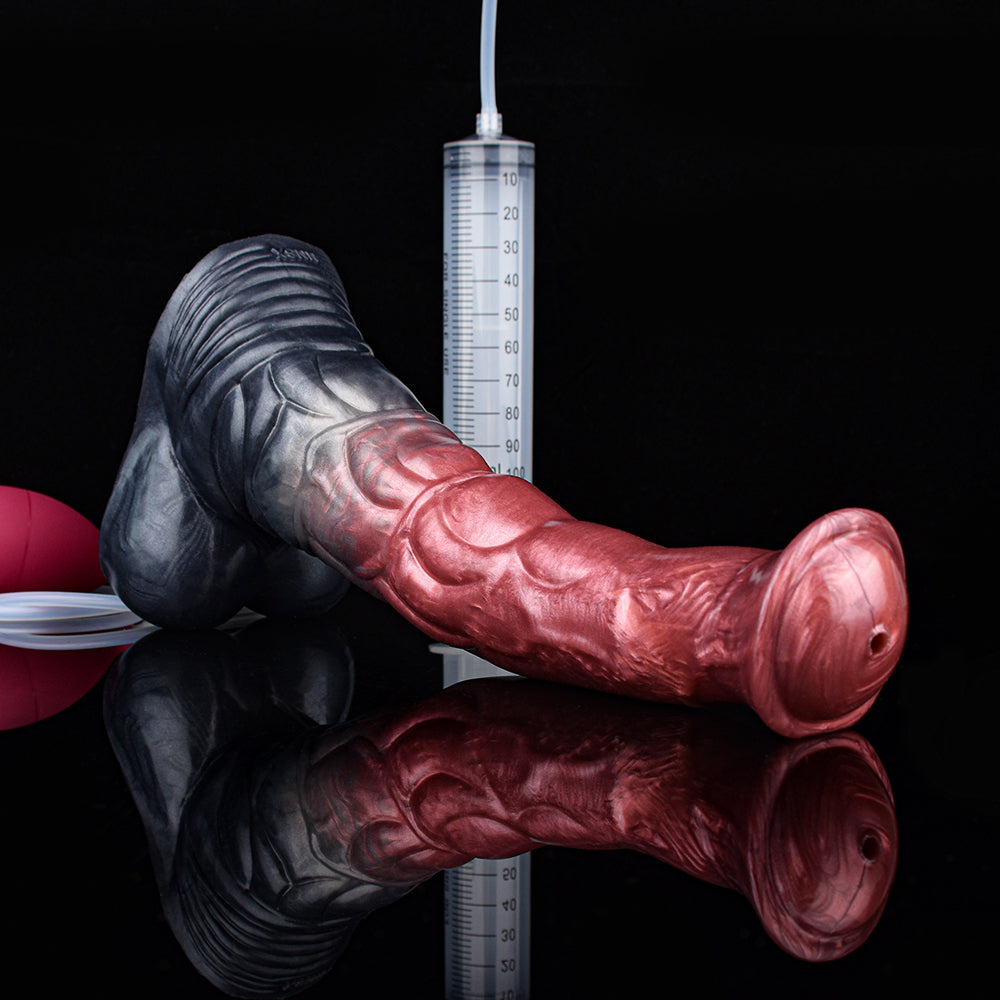 25,4 Cm Silicone Liquide Fantasy Gode Éjaculateur
