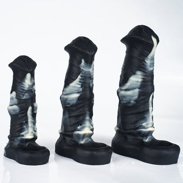 Gaine à pénis Cheval Silicone Souple 17,8 cm