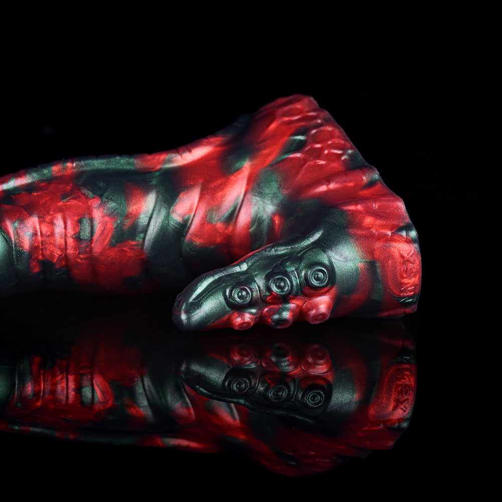 20,5 cm Courbé Monstre Silicone Gode Tentacule