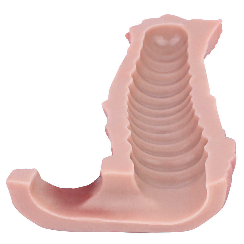 15,5 Cm Gaine Pénienne Cheval Mutant En Silicone Souple