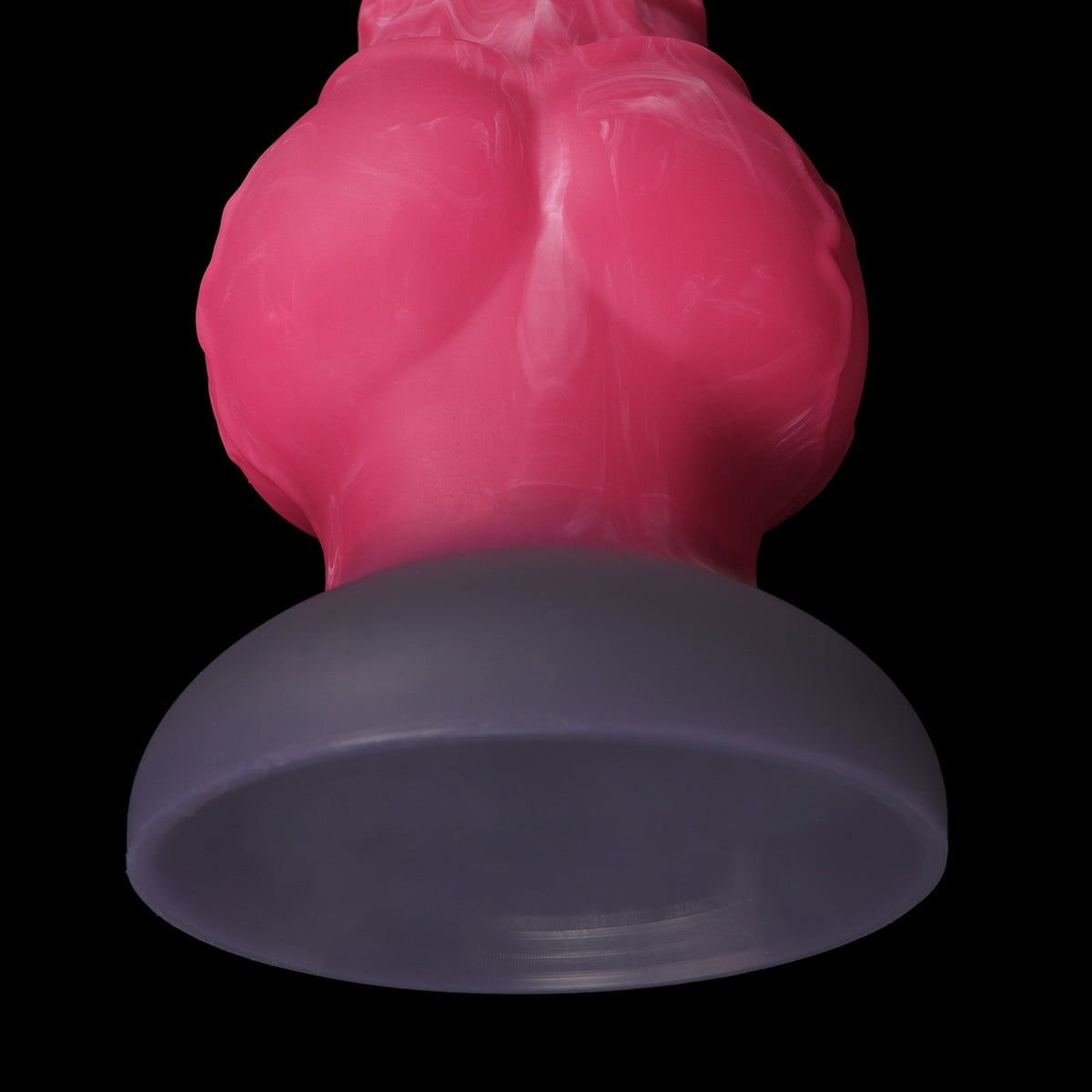 Gode de Cheval XXL Rose Fantaisie à Gros Nœud