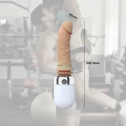 Étanche Silicone Vibrant Automatique Gode Discret