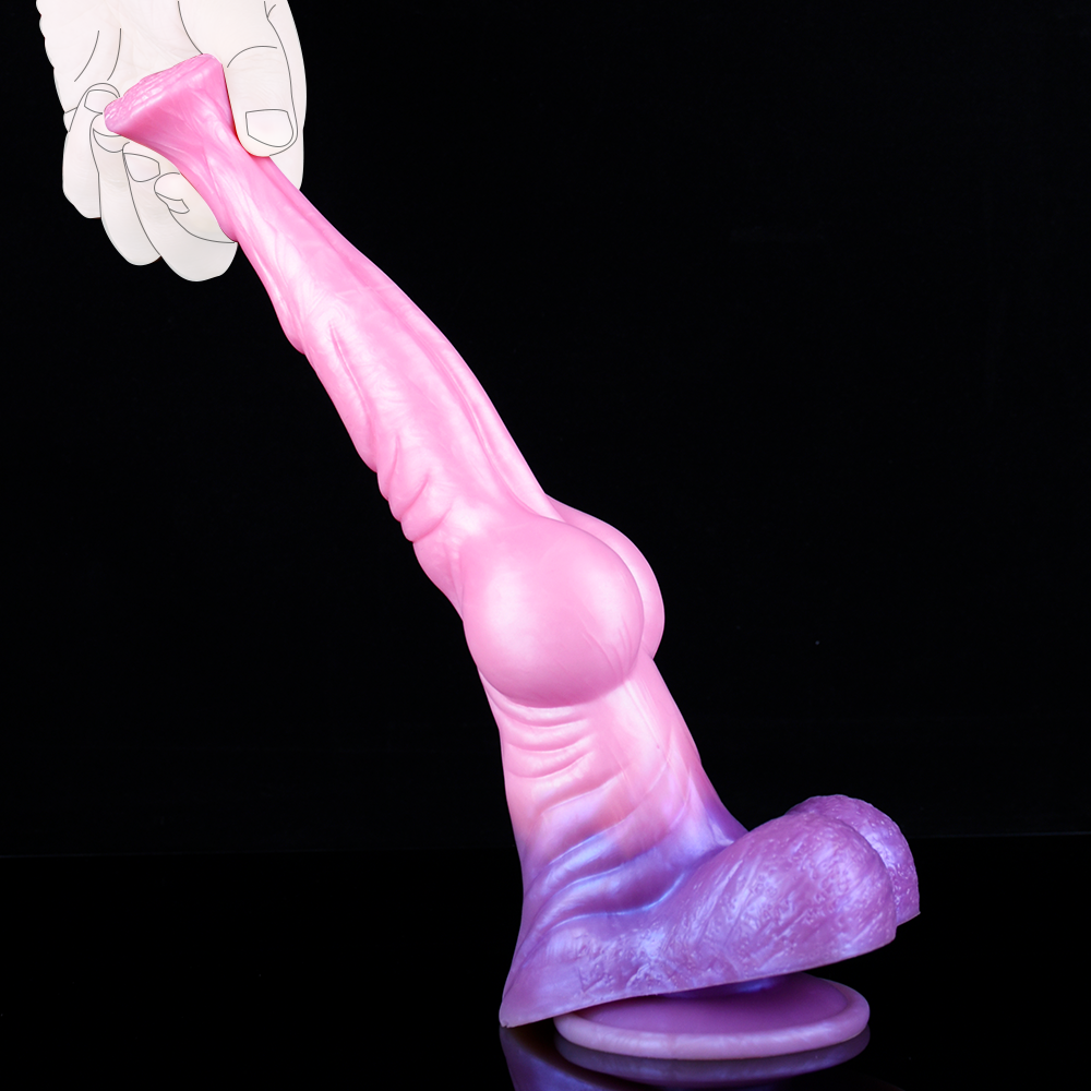 Gode Cheval Alien Fantasy Géant 28 cm