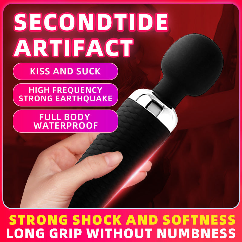 Silicone Souple Rotation Vibromasseurs Wand