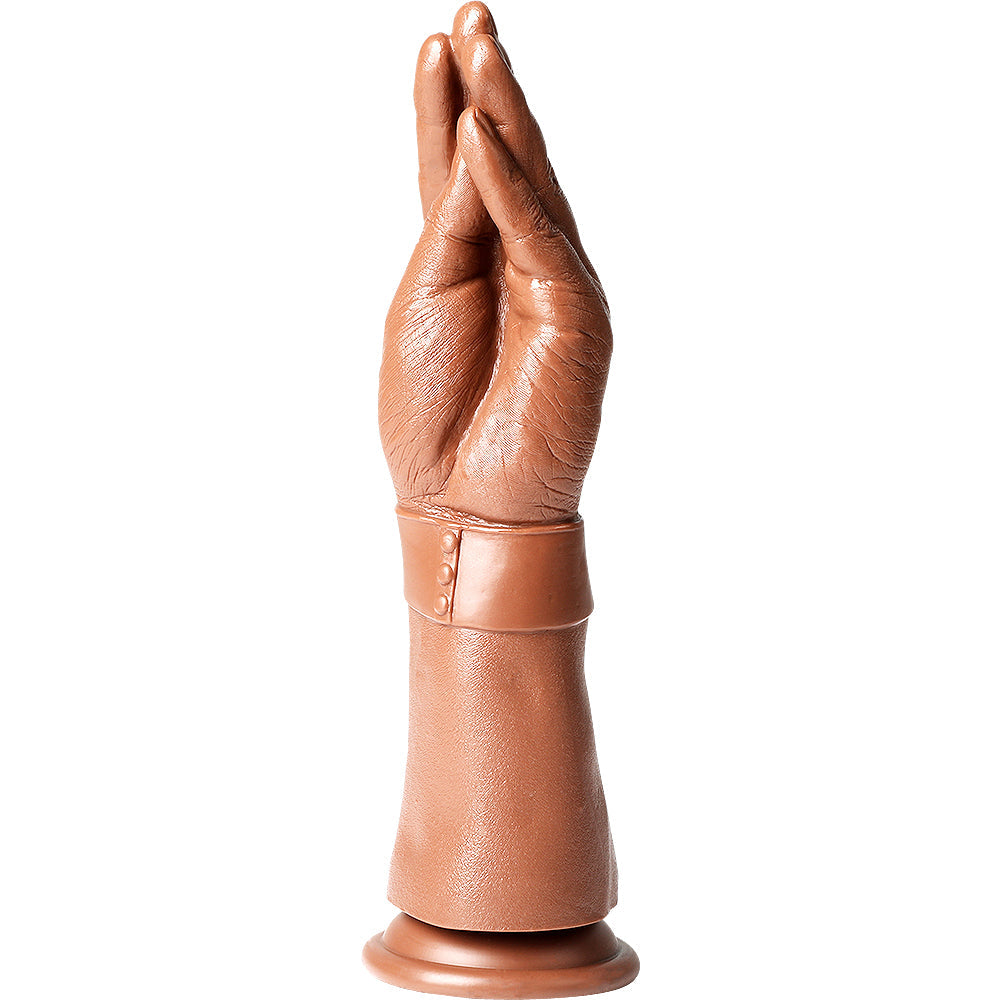 Gode Fist Réaliste Marron Main 28,5 cm