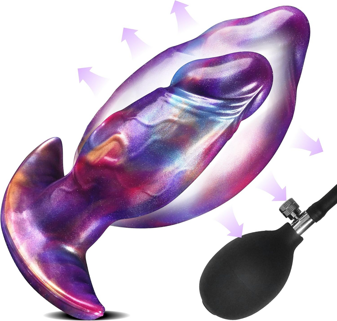 Plug Anal XXL Gonflable Silicone Diamètre 5CM