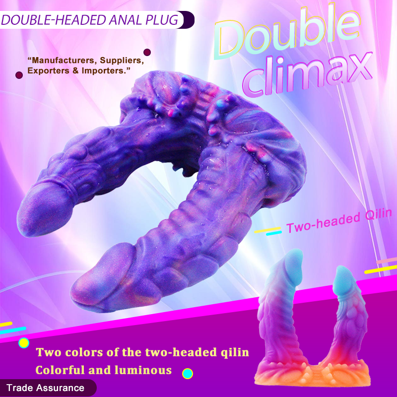 Gode Double Pénétration Monstre Fantasy Dragon 18 cm
